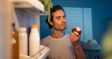 Comer Fruta antes de Dormir