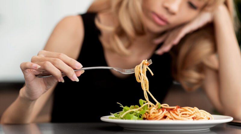 alimentação e depressão