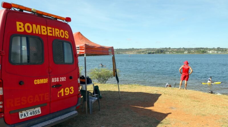 afogamento no Lago Paranoá